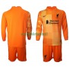 Maillot de Gardien à Manches Longues Liverpool Quatrième 2021-22 Pour Enfant